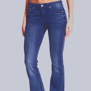 7 For All Mankind Midrise Boycut Jeans
